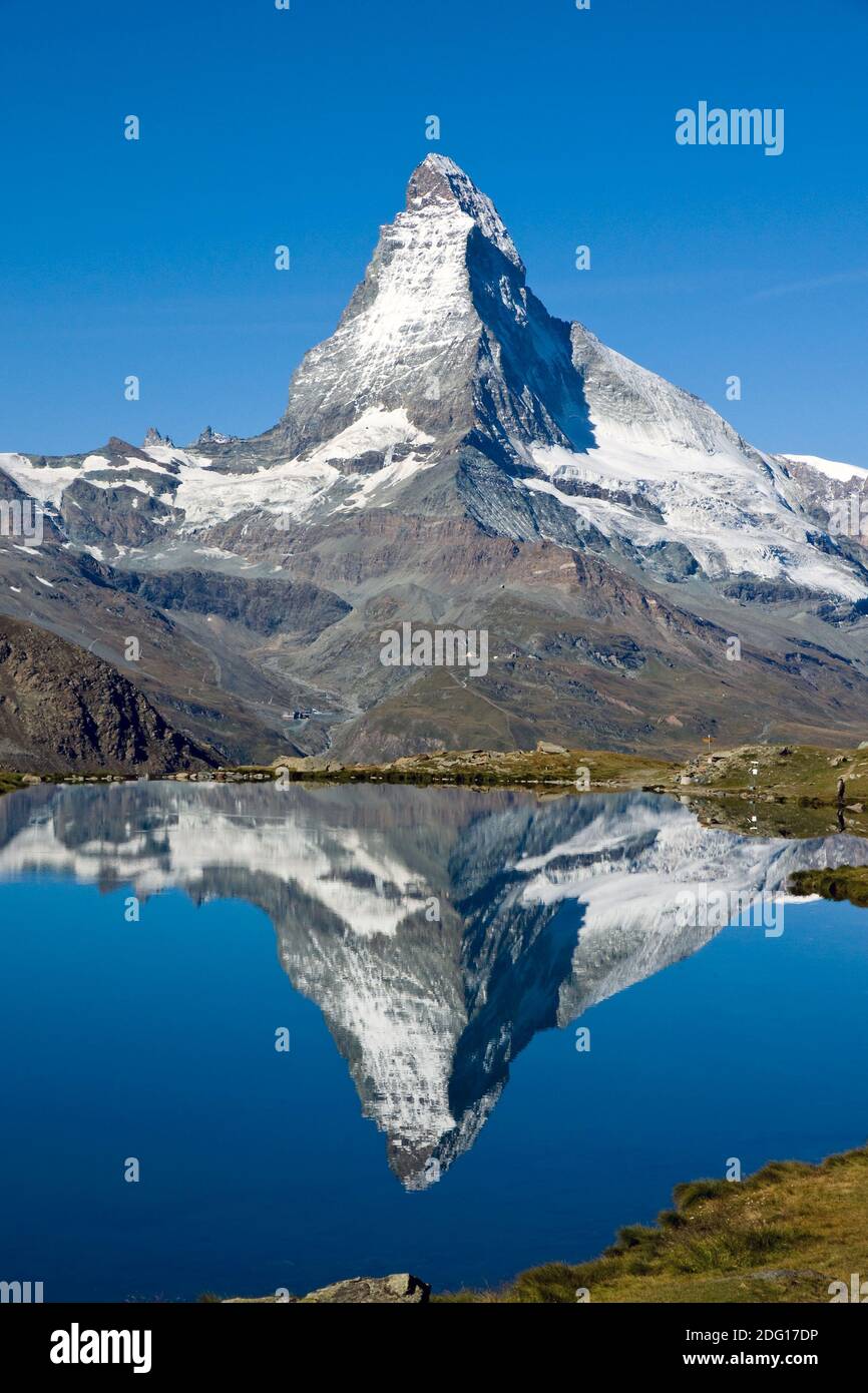 Doppeltes Matterhorn Stockfoto