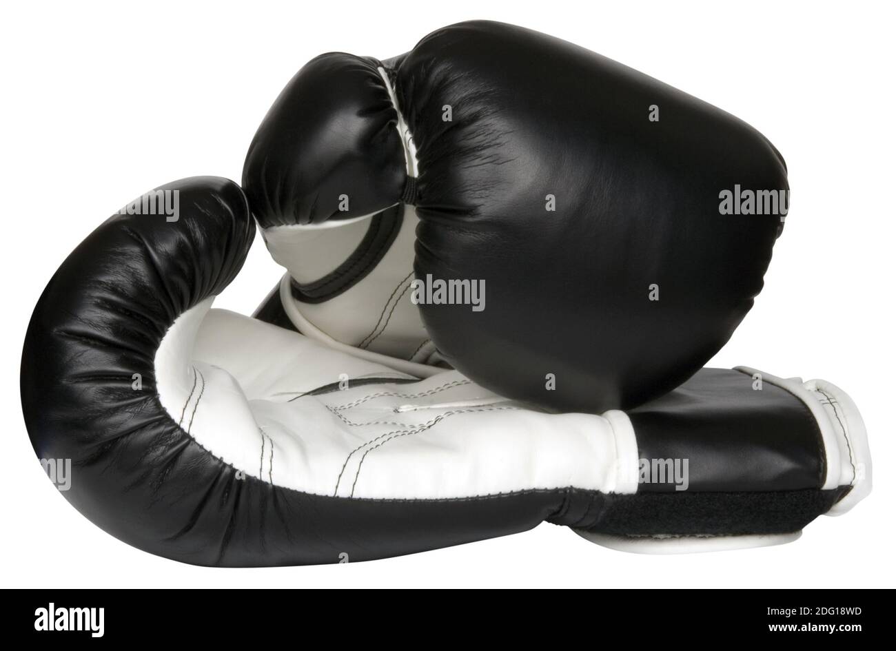 Boxhandschuhe-Ausschnitt Stockfoto