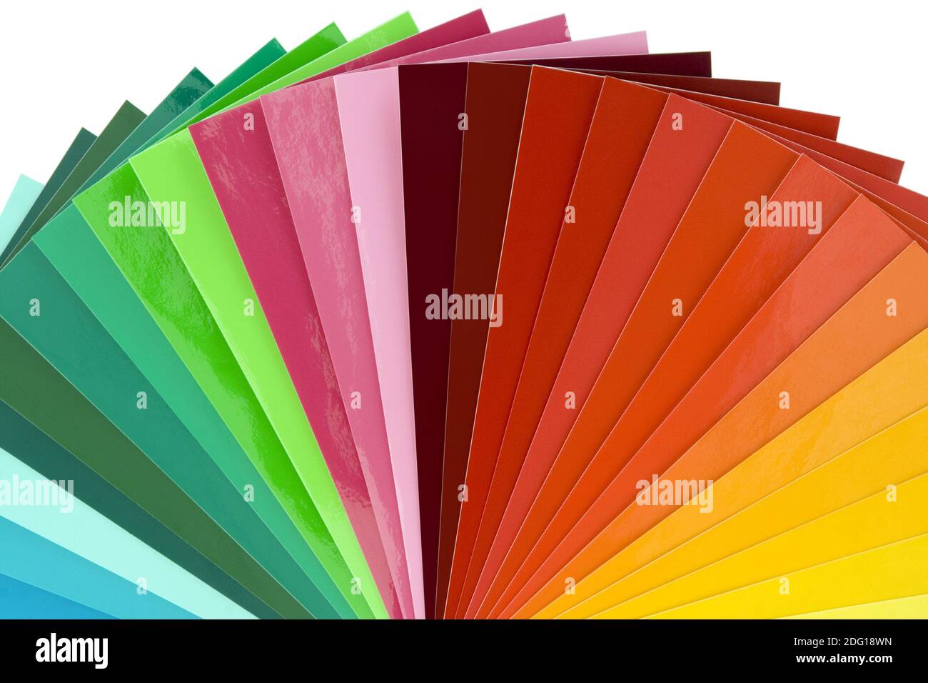 Ausschnitt des Farbfelds Stockfoto