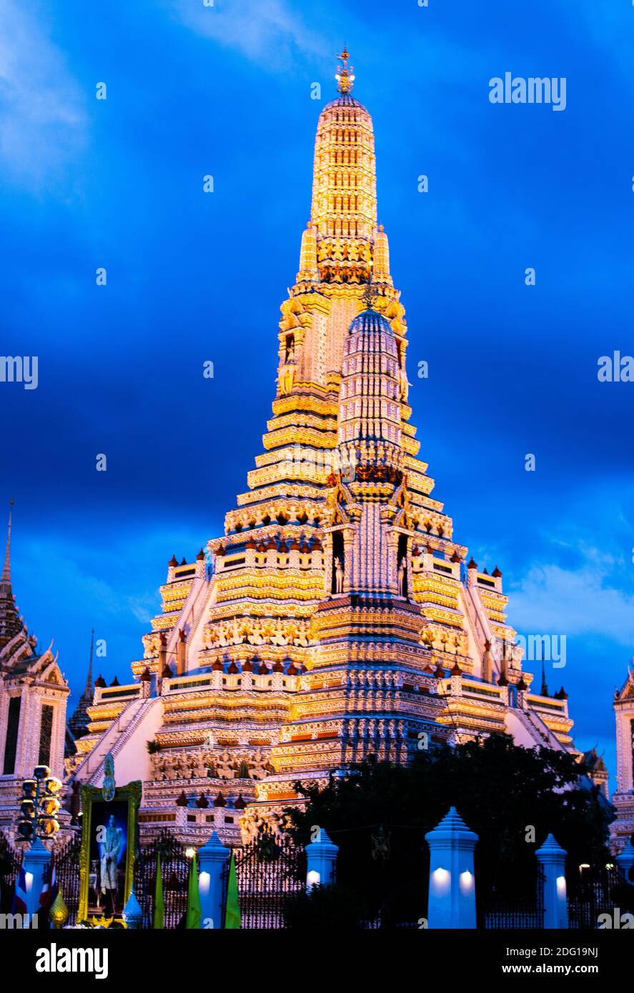 Wat Arun Tempel in Bangkok Thailand Asien Stockfoto