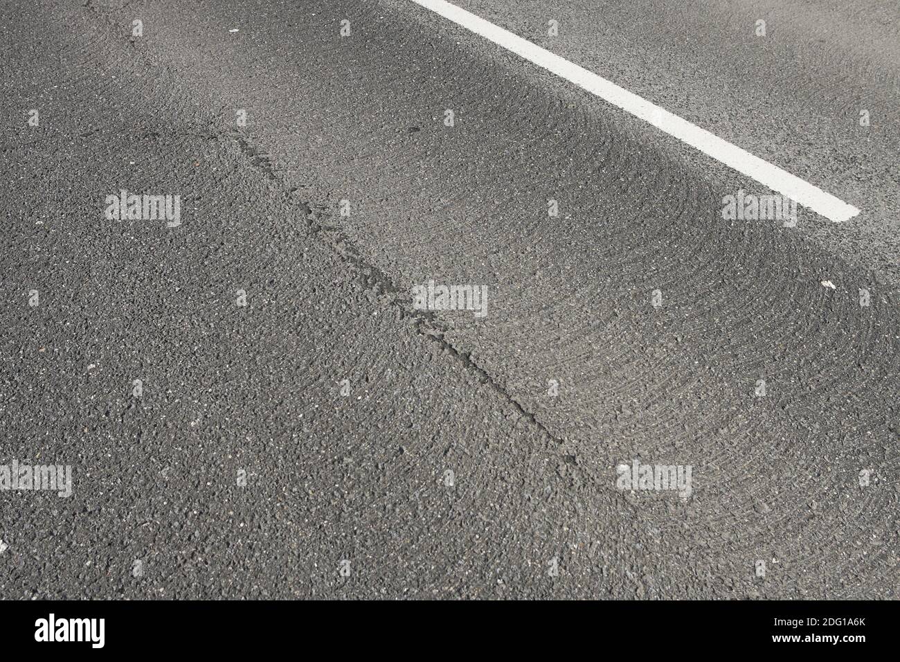 Straßenarbeiten Stockfoto