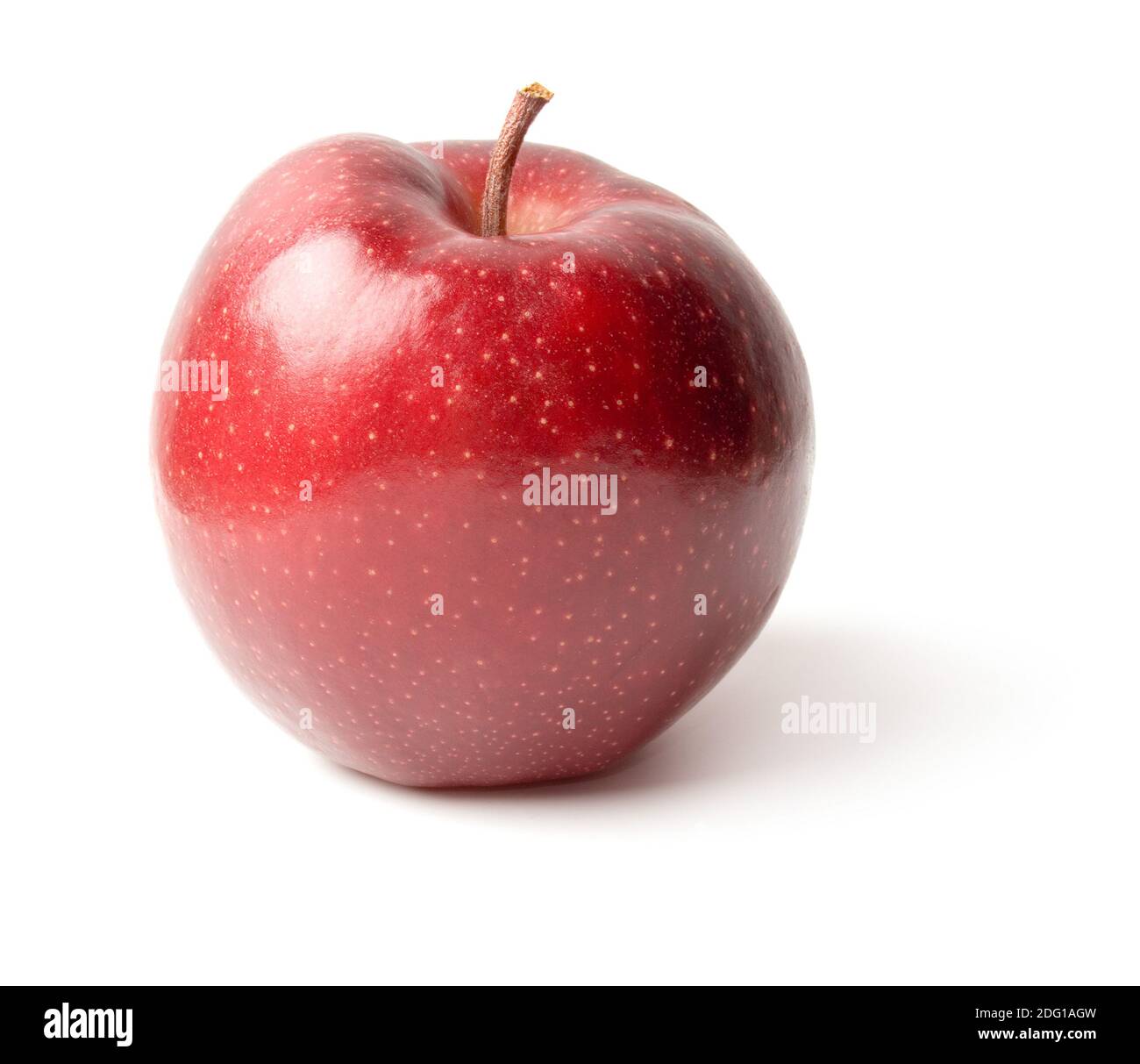Roter Apfel. Stockfoto
