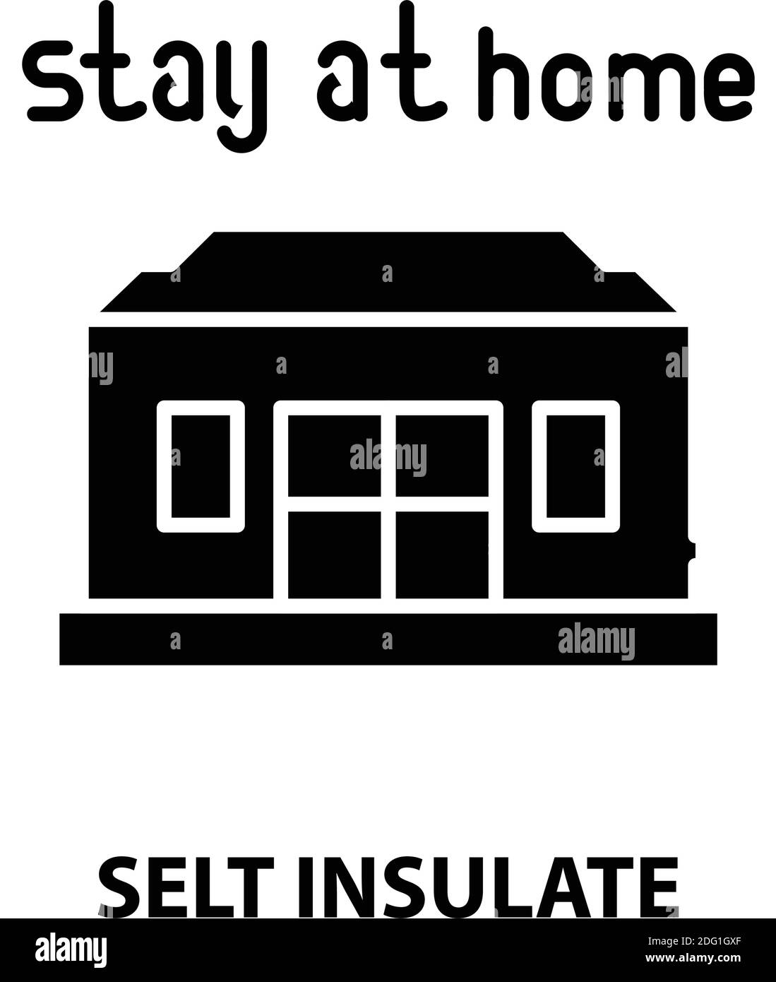 selt-Symbol isolieren, schwarzes Vektorzeichen mit editierbaren Konturen, Konzeptdarstellung Stock Vektor