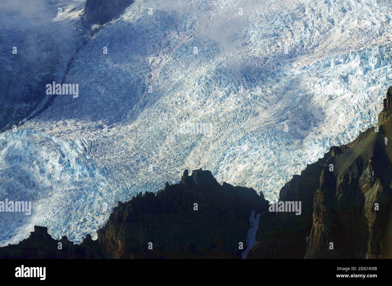 Glacier Bay Nationalpark Stockfoto