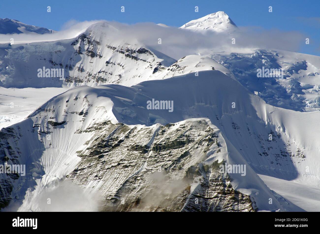 Glacier Bay Nationalpark Stockfoto