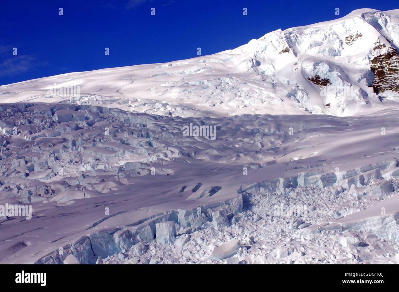 Glacier Bay Nationalpark Stockfoto