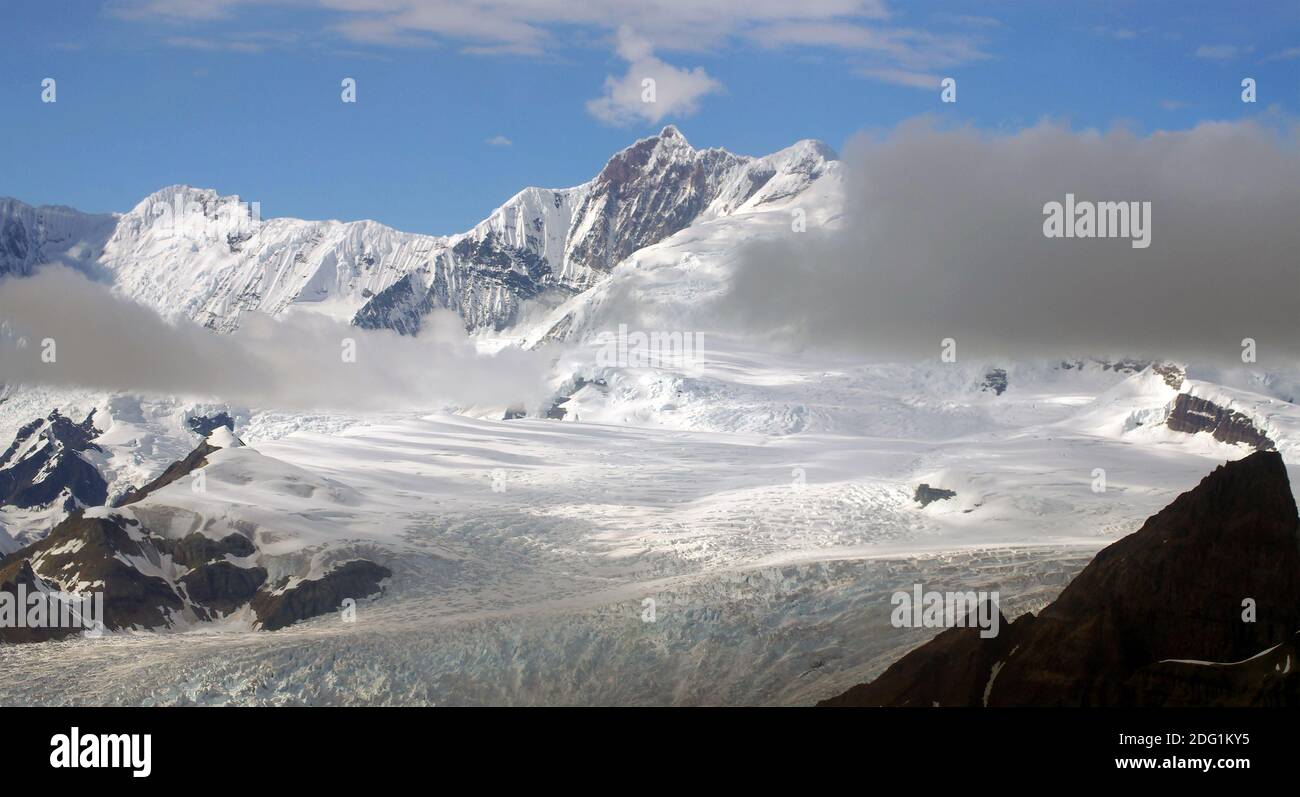Wrangell St. Elias NP. Stockfoto