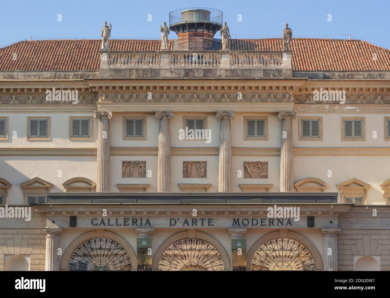 Galerie für Moderne Kunst, PAC, in den Gärten des Corso Venezia, Mailand - Italien Stockfoto