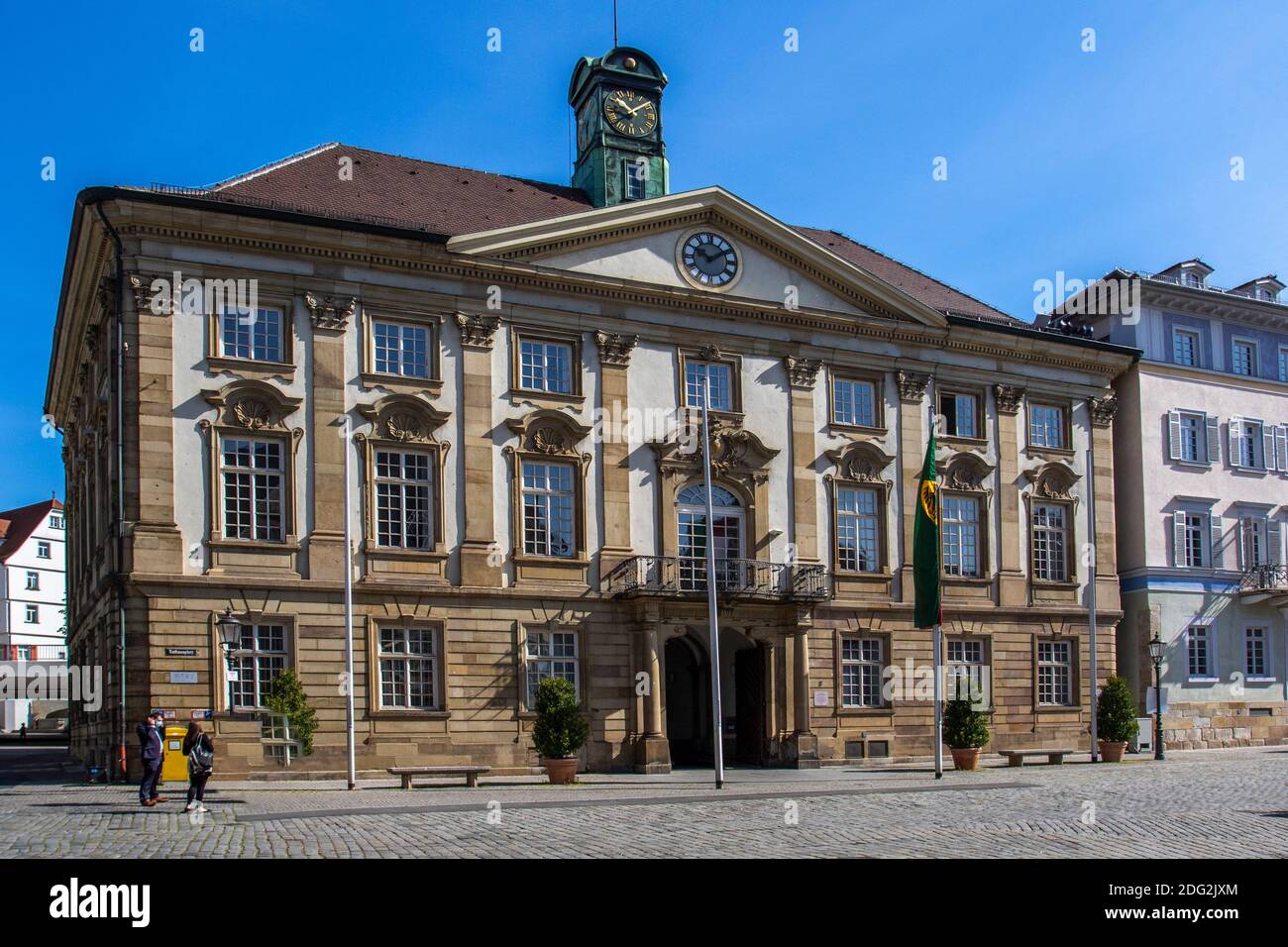 Esslingen am Neckar, neues Rathaus und Standesamt Stockfoto