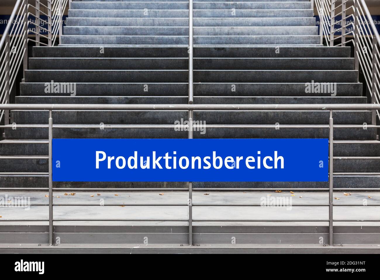 Produktion Stockfoto