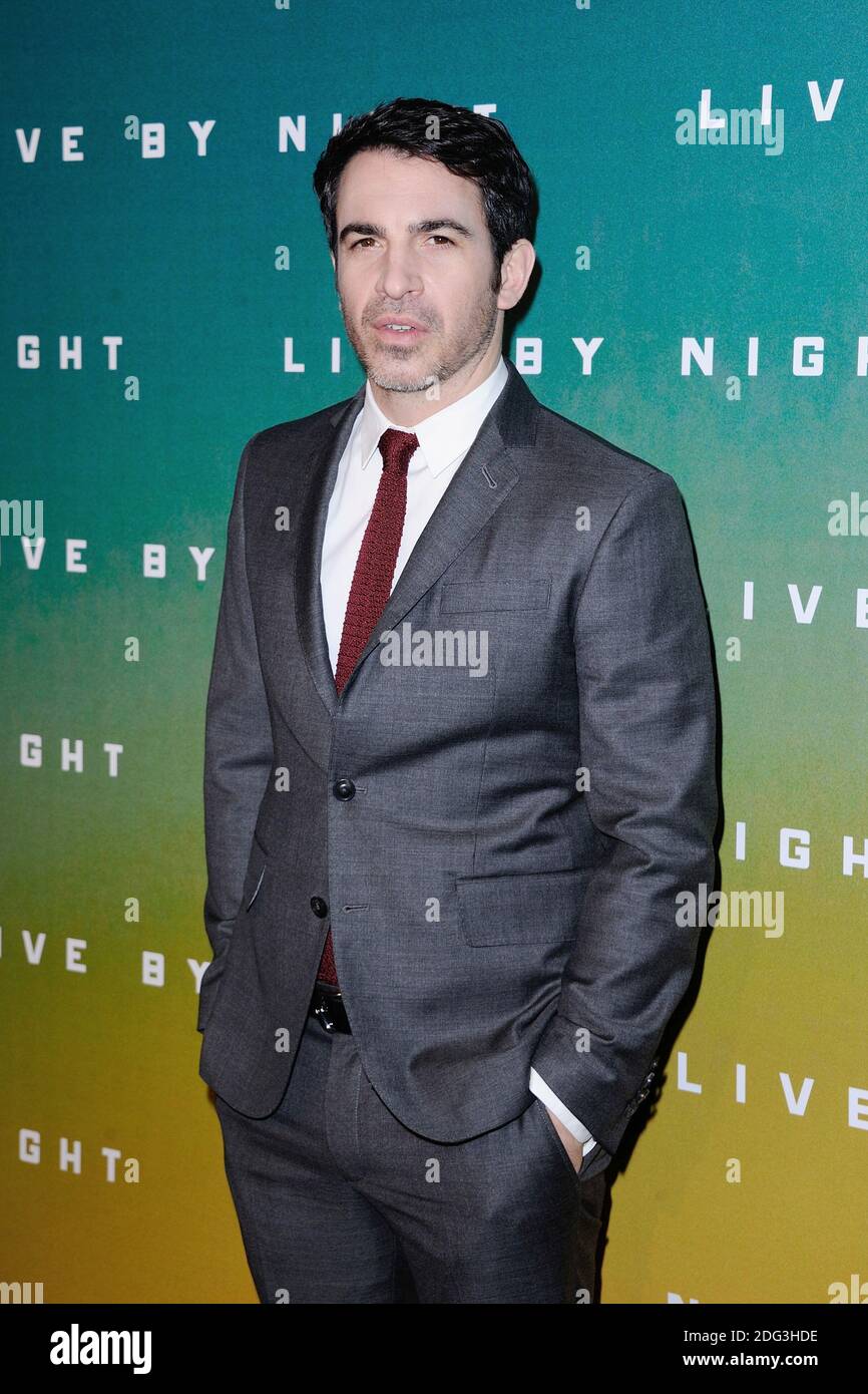 Chris Messina bei der Live-by-Night-Premiere am 16. Januar 2017 im UGC Normandie in Paris, Frankreich. Foto von Aurore Marechal/ABACAPRESS.COM Stockfoto