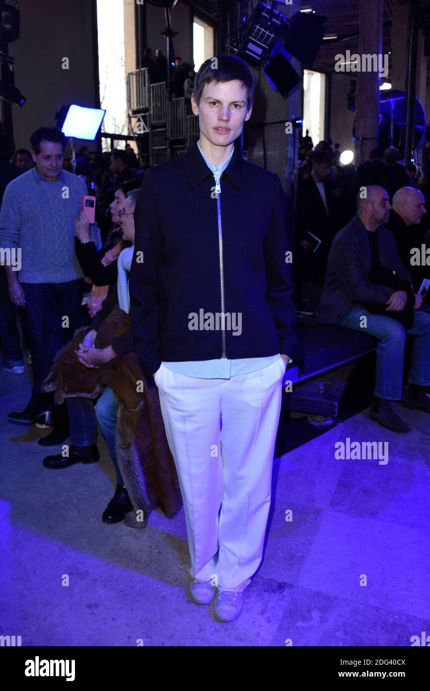 Saskia de Brauw bei der Lanvin Menswear Herbst/Winter 2017-2018 Show in Paris, Frankreich am 22. Januar 2017. Foto von Alban Wyters/ABACAPRESS.COM Stockfoto