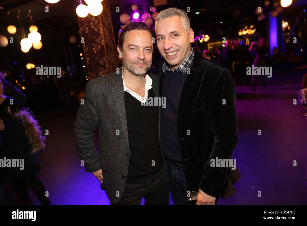 Patrick Mille und Atmen Kelif bei RAID Dingue nach der Party veranstaltet von 5 Augen Produktion (David Koskievic und David Setrouk) statt in Bermuda Zwiebel in Paris, Frankreich, am 24. Januar 2017. Foto von Jerome Domine/ABACAPRESS.COM Stockfoto Patrick Mille und Atmen Kelif bei RAID Dingue nach der Party veranstaltet von 5 Augen Produktion (David Koskievic und David Setrouk) statt in Bermuda Zwiebel in Paris, Frankreich, am 24. Januar 2017. Foto von Jerome Domine/ABACAPRESS.COM Stockfoto