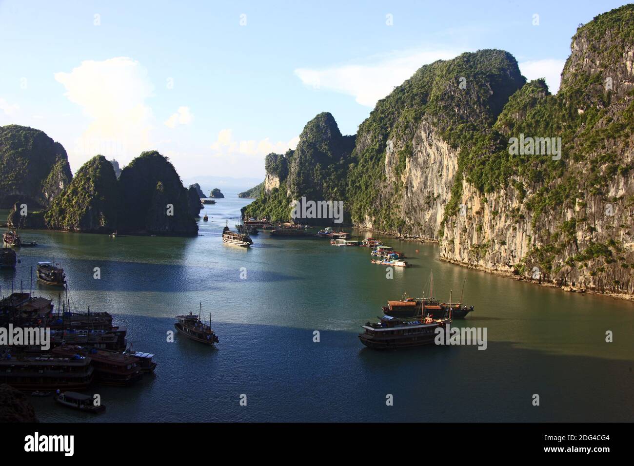 Halong-Bucht Stockfoto