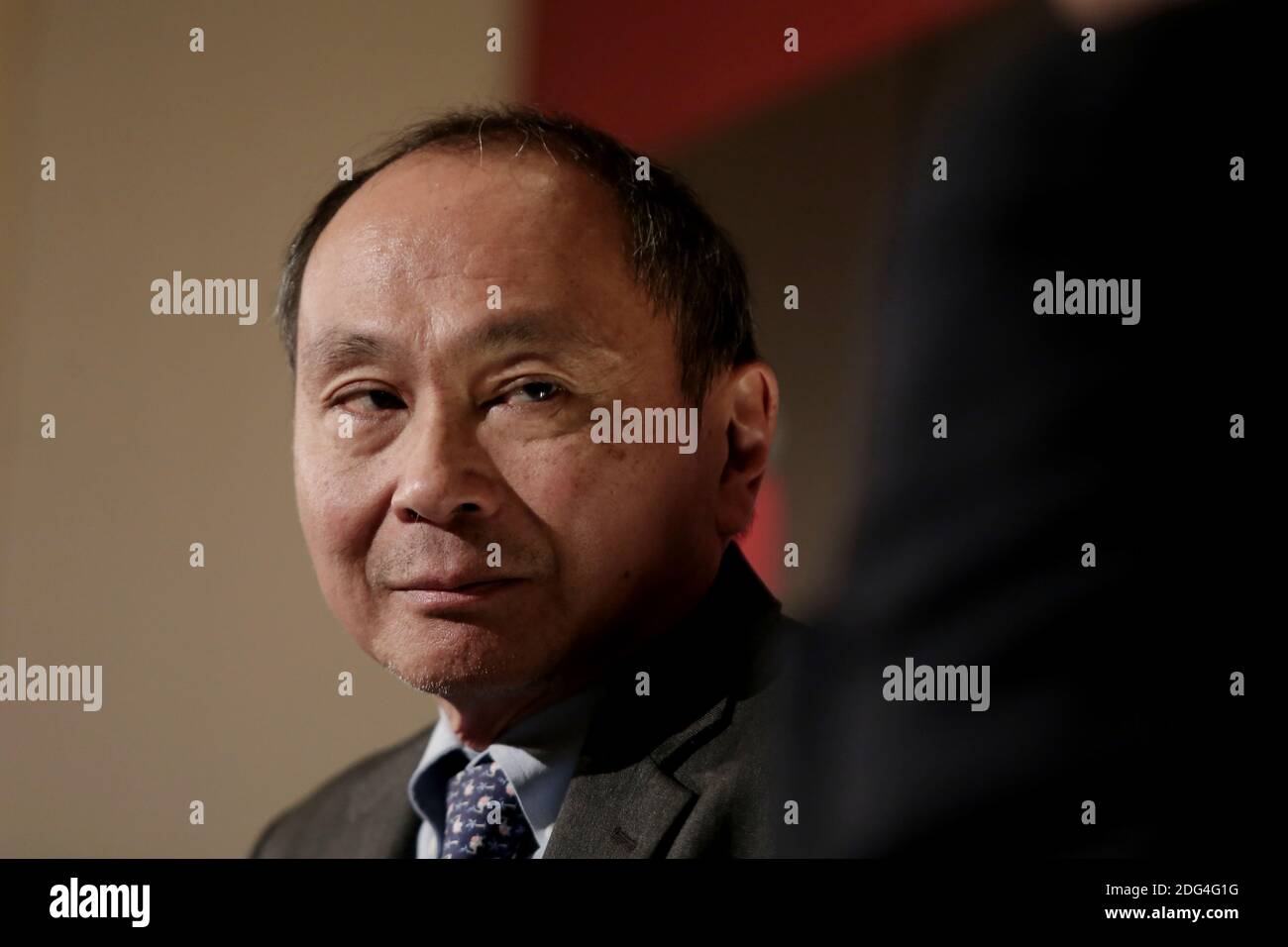 Francis Fukuyama Autor, Politikwissenschaftler, Politikökonom beim "The World in 2017 Gala Dinner Athens" von Economist, in Athen, Griechenland, am 27. Januar 2017. Foto von Panayotis Tzamaros/ABACAPRESS.COM Stockfoto