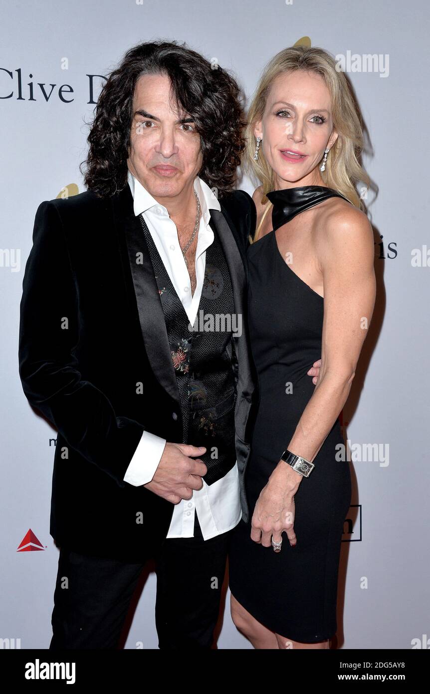 Paul Stanley nimmt an der Pre-Grammy Gala Teil und ehrt Debra Lee am 11. Februar 2017 im Beverly Hilton in Beverly Hills, Los Angeles, CA, USA. Foto von Lionel Hahn/ABACAPRESS.COM Stockfoto