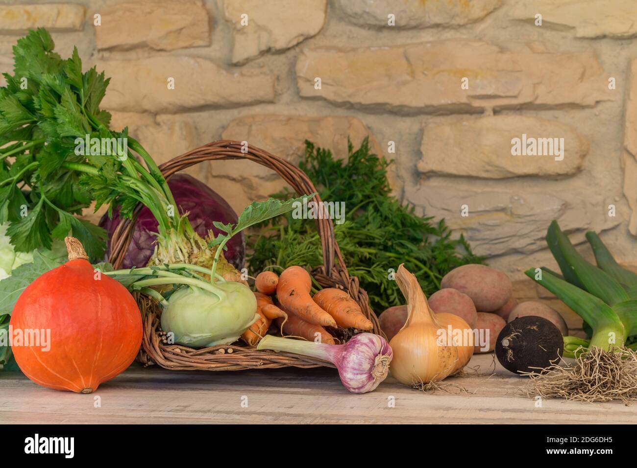 Obst und Gemüse Stockfoto