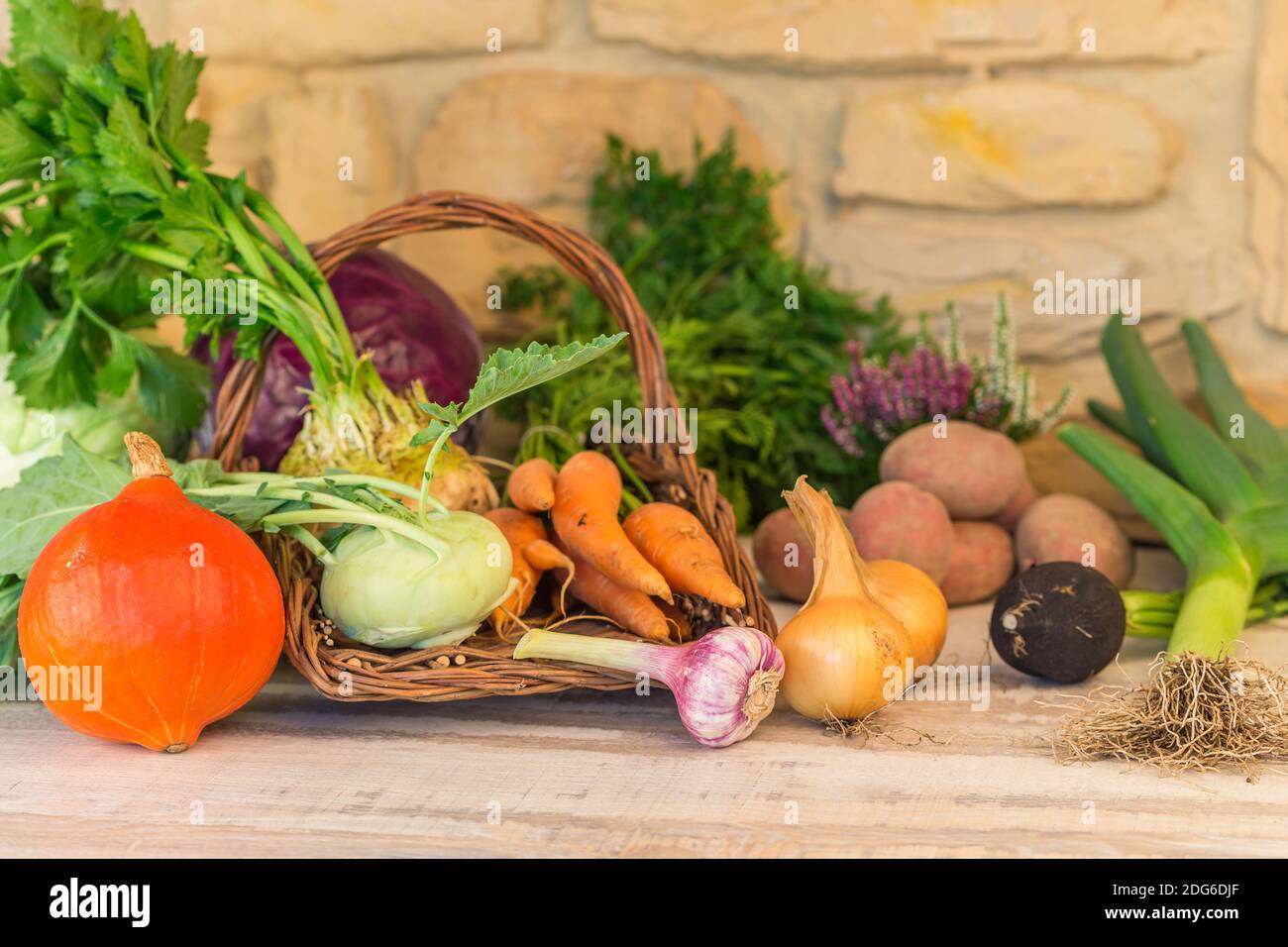 Obst und Gemüse Stockfoto