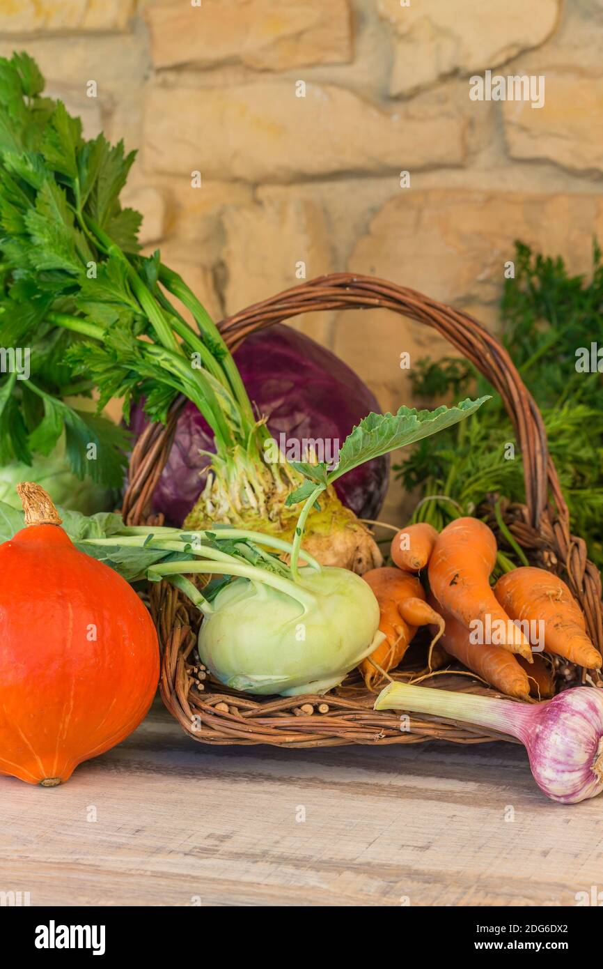 Obst und Gemüse Stockfoto