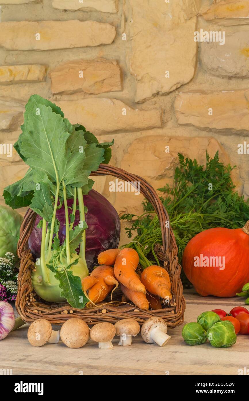 Obst und Gemüse Stockfoto