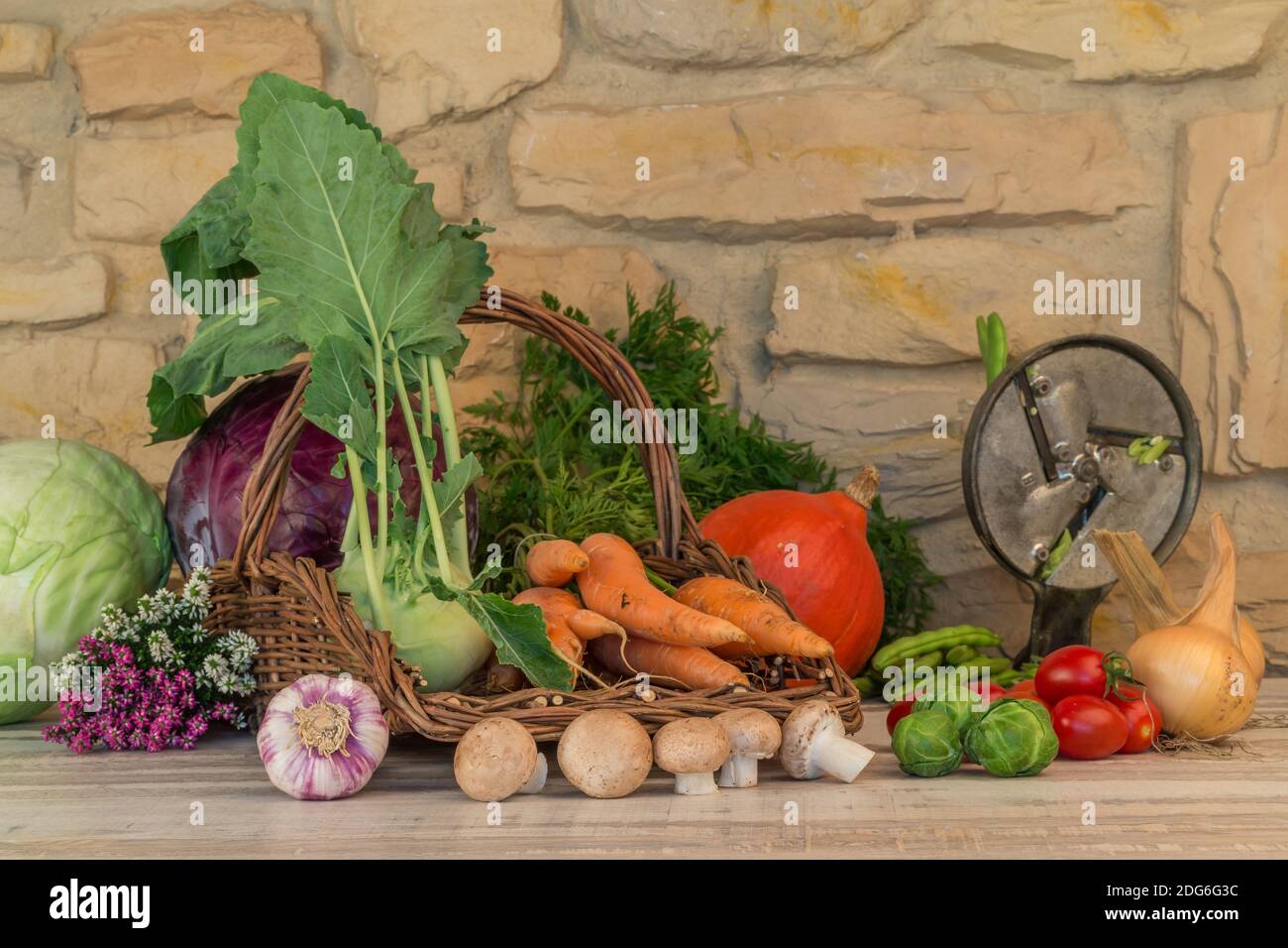 Obst und Gemüse Stockfoto