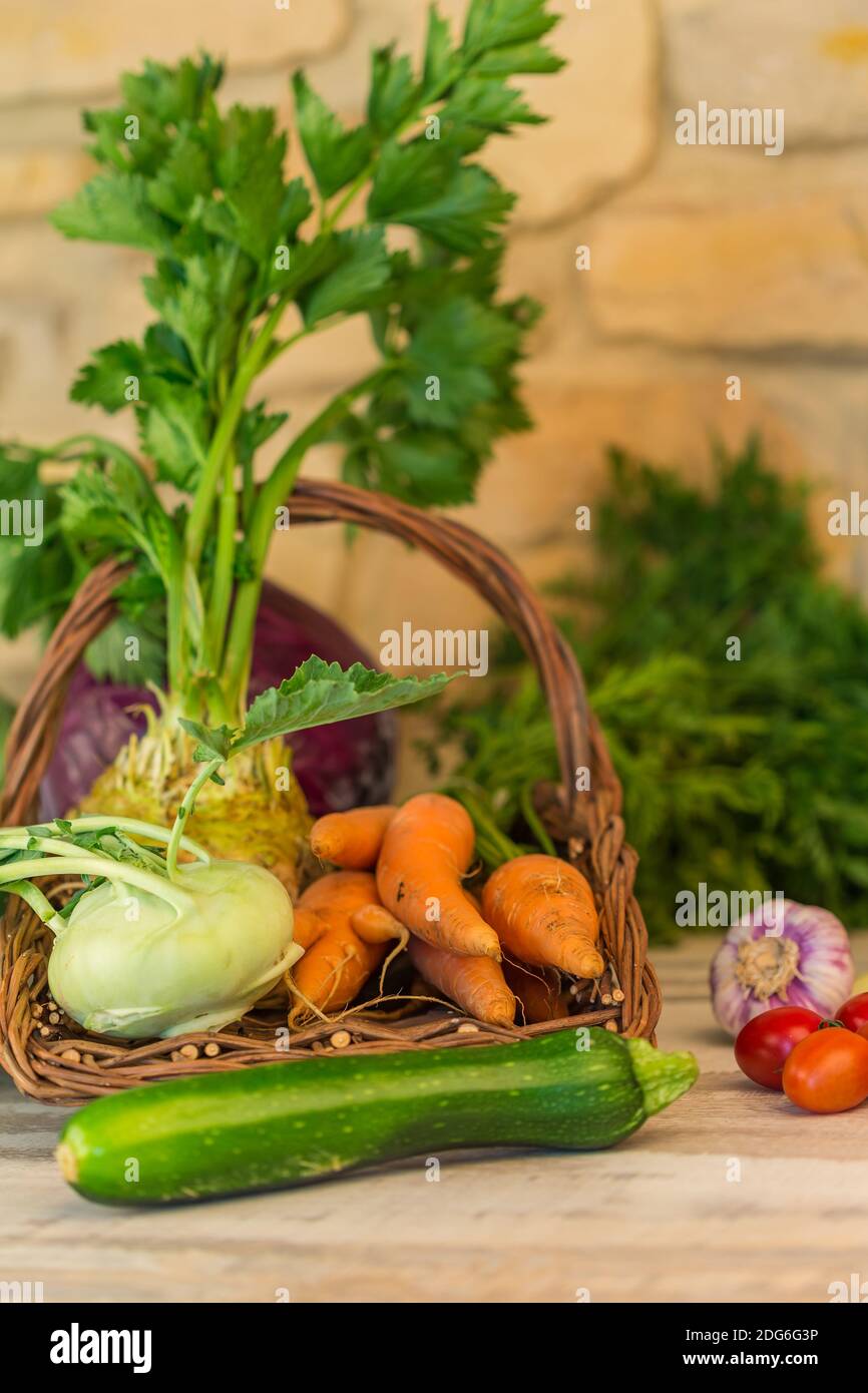 Obst und Gemüse Stockfoto