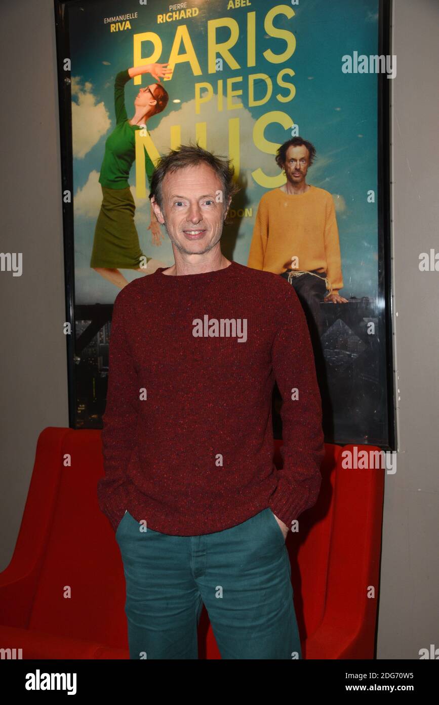 Dominique Abel bei der Premiere von "Paris pieds nus" im MK2 Quai de seine Kino, in Paris, Frankreich, am 7. März 2017. Foto von Mireille Ampilhac/ABACAPRESS.COM Stockfoto