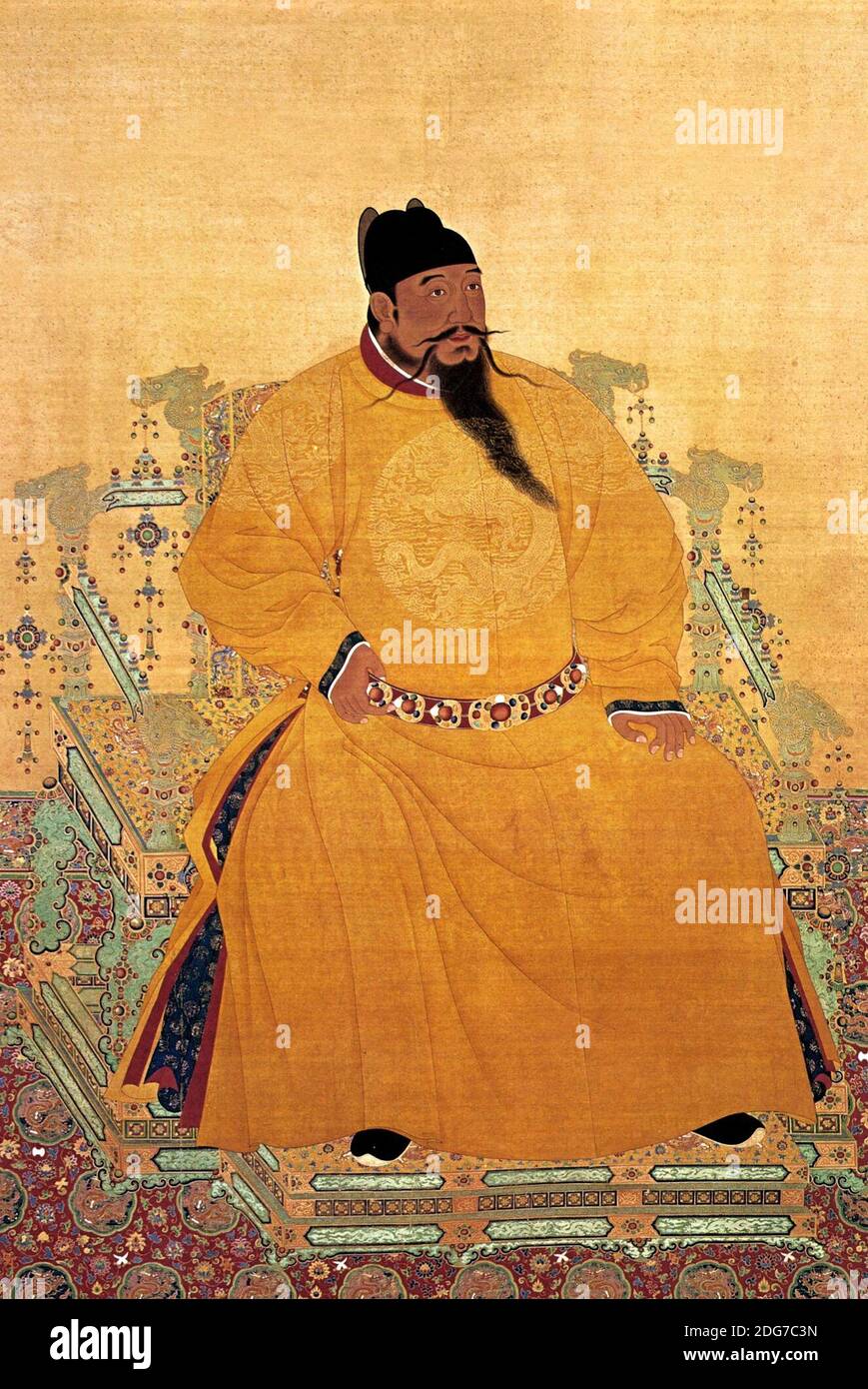 Kaiser Chengzu aus der Ming-Dynastie Stockfoto
