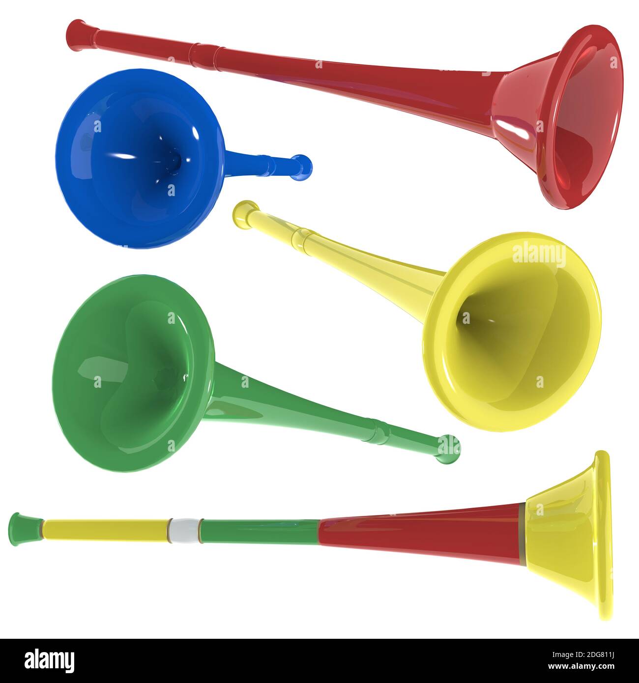 Vuvuzela Stockfoto