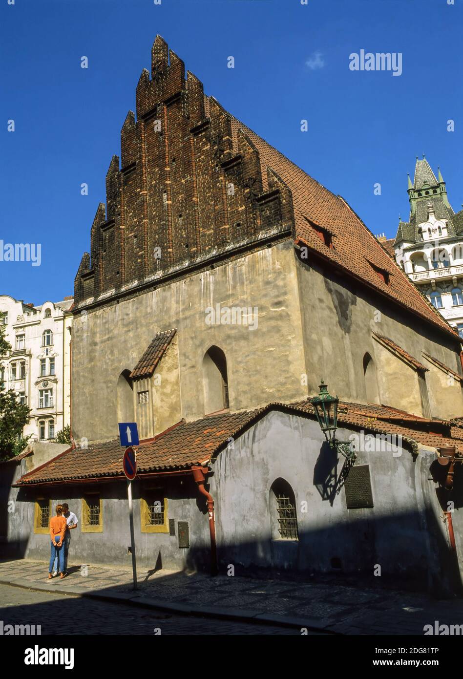 Alte neue Synagoge, Prag Stockfoto