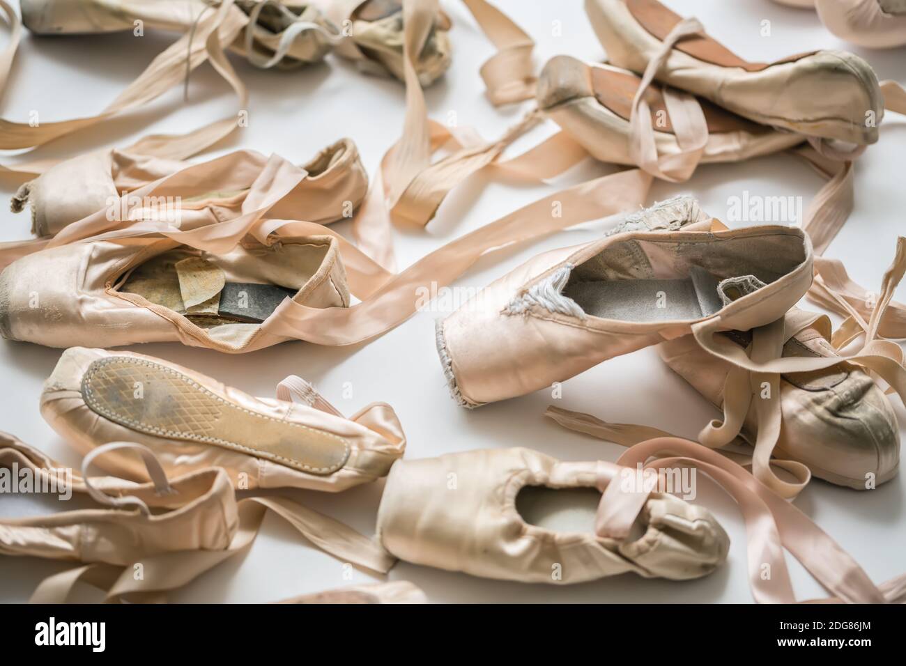 Leichte Spitzenschuhe Stockfoto