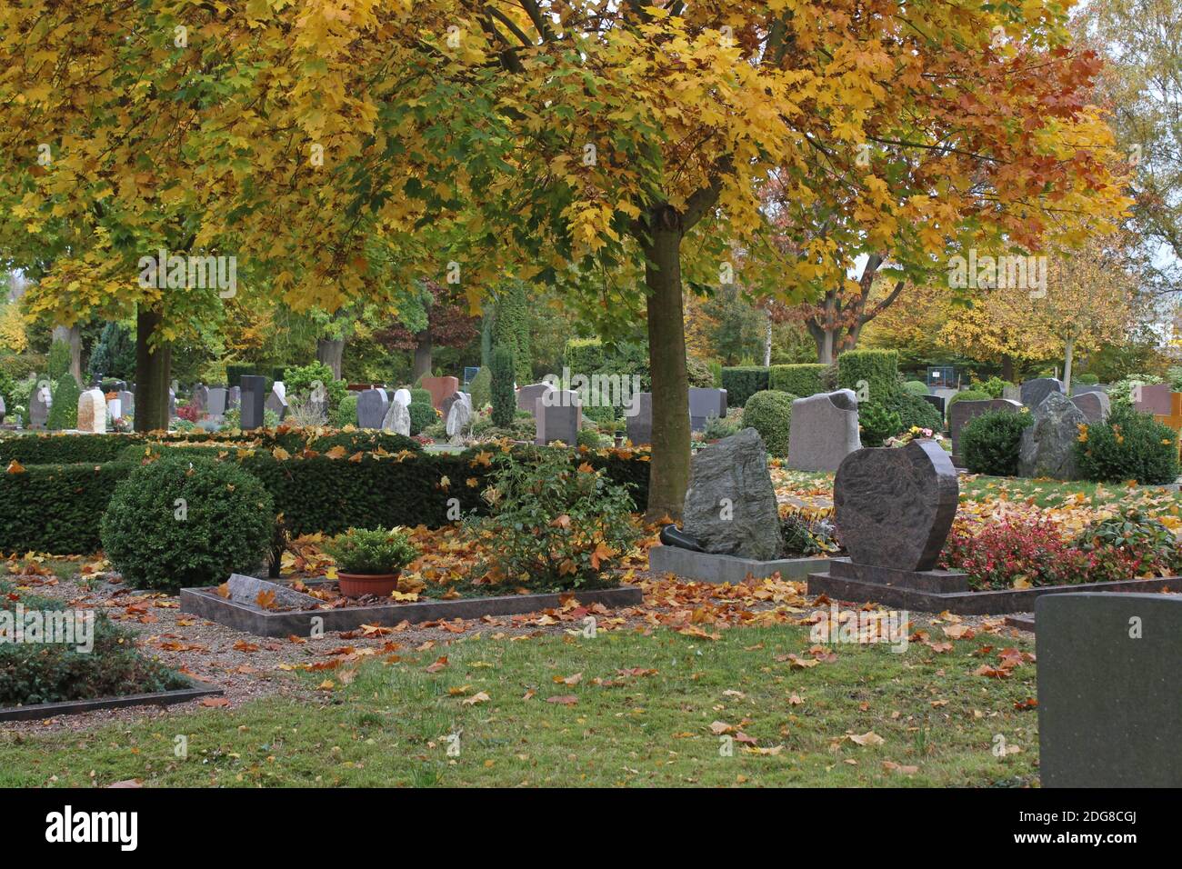 Friedhof Stockfoto