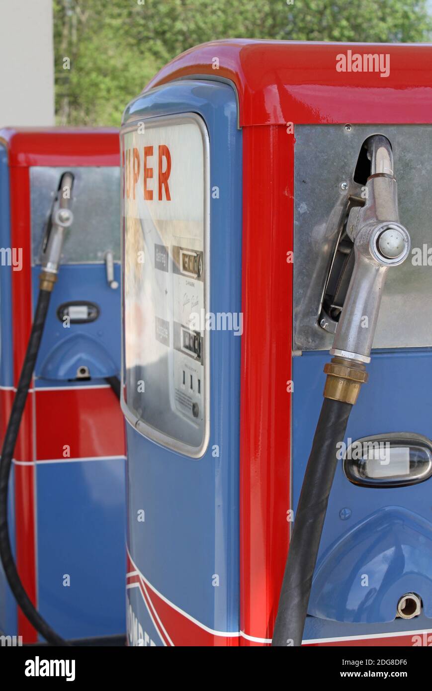 Alte Pumpe Stockfoto