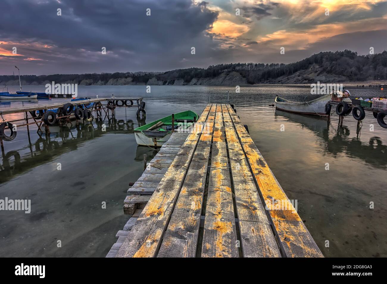 Spannende Landschaft Stockfoto