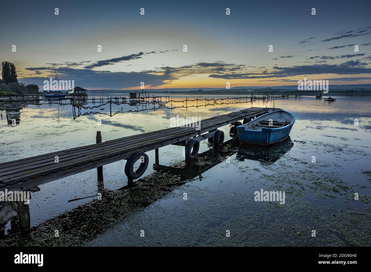 Aufregendes Zwielicht Stockfoto
