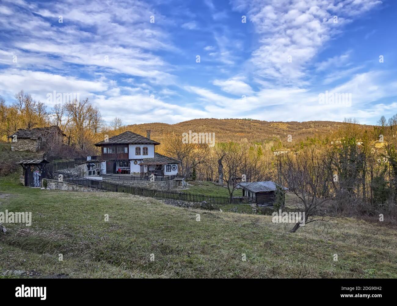 Architektonischer Komplex Stockfoto