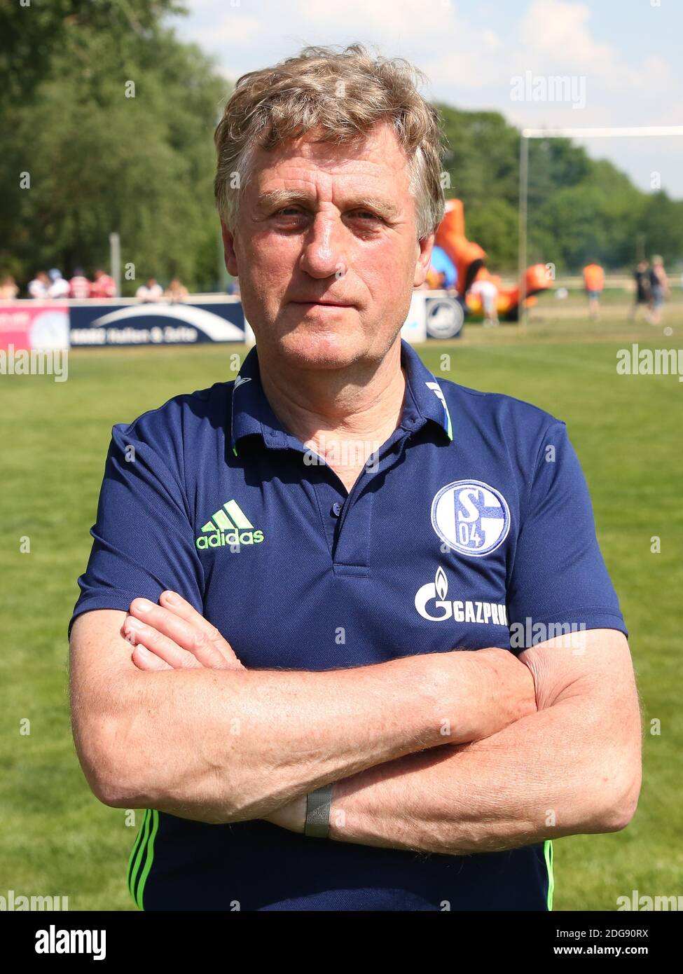 Ehemalige deutsche FußballLegende Klaus Fichtel Traditionsmannschaft