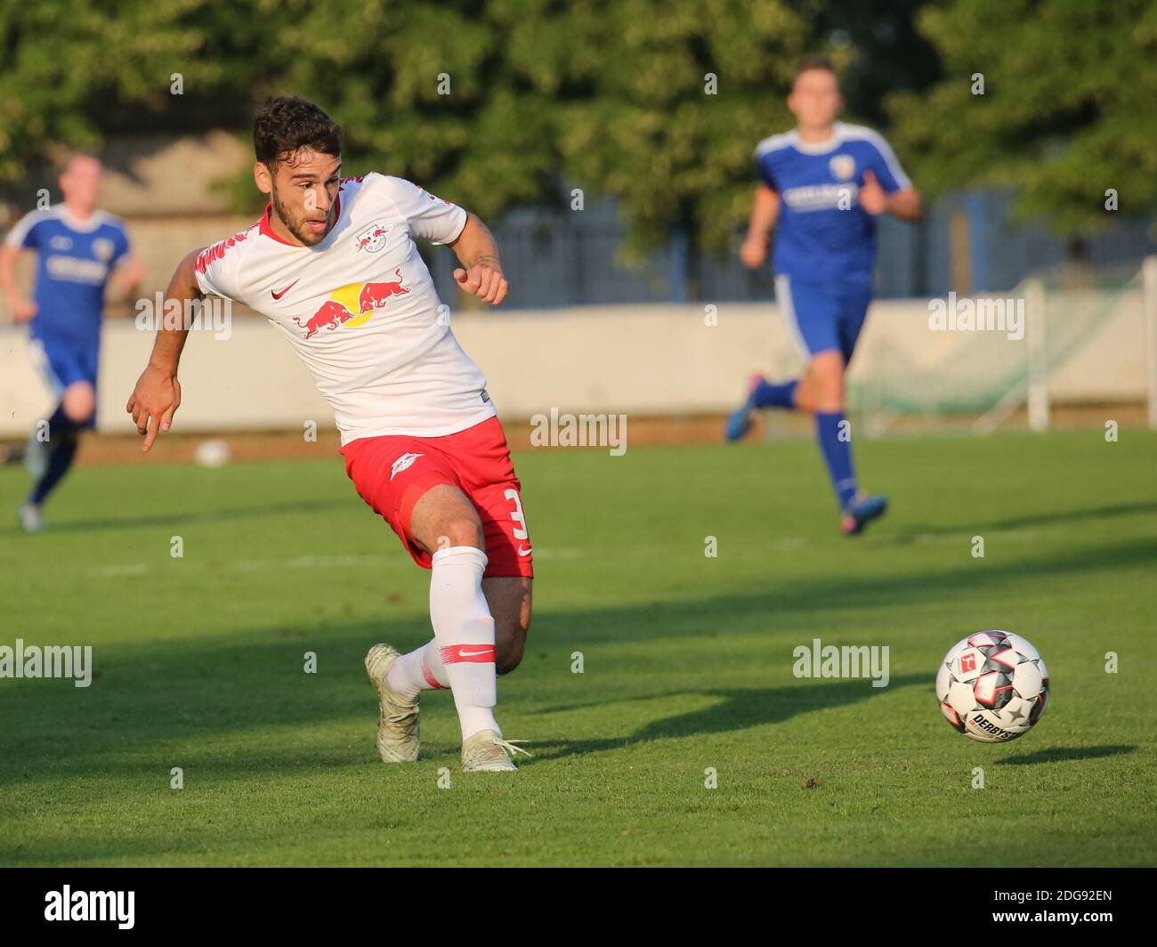 Belgischer Fußballspieler Massimo Bruno RB Leipzig Saison 2018-19 Stockfoto