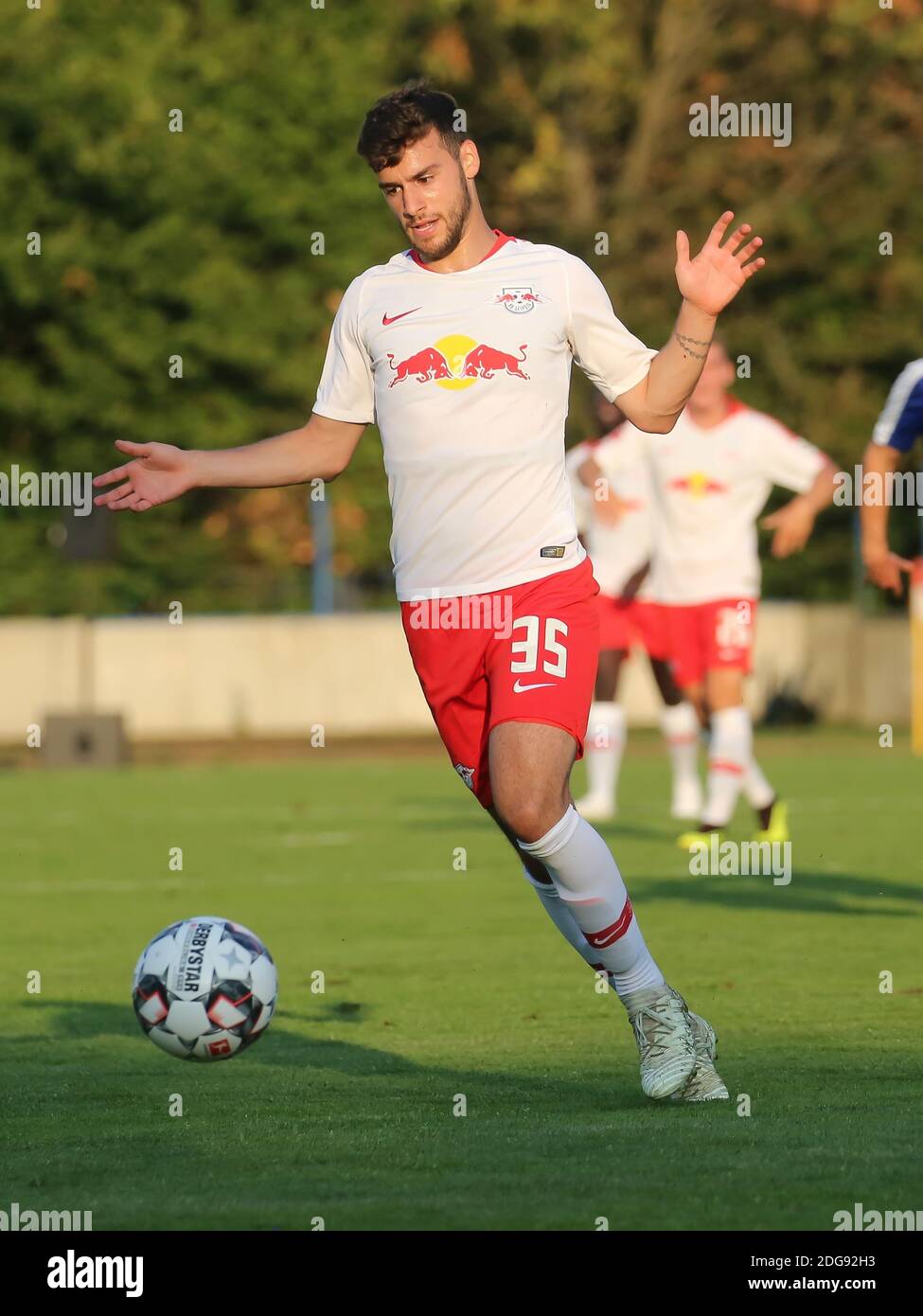Belgischer Fußballspieler Massimo Bruno RB Leipzig Saison 2018-19 Stockfoto