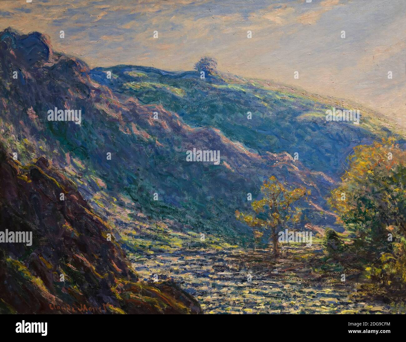 Schlucht des Petite Creuse, Claude Monet, 1889, Stockfoto