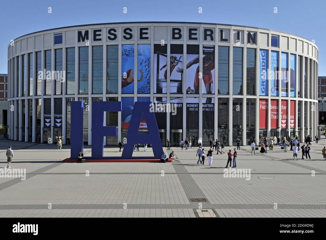 IFA Messe Berlin - Internationale Funkausstellung IFA in Berlin Stockfoto