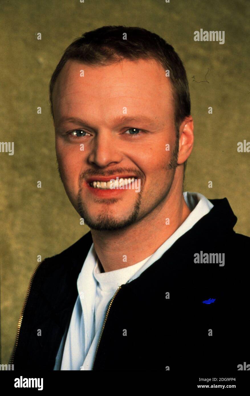 Stefan Raab, deutscher Moderator, Fernsehproduzent, Musikproduzent, Komiker, Deutschland, 1998. Stefan Raab, deutscher Moderator, TV-Produzent, Musikproduzent, Komiker, Deutschland, 1998. Stockfoto