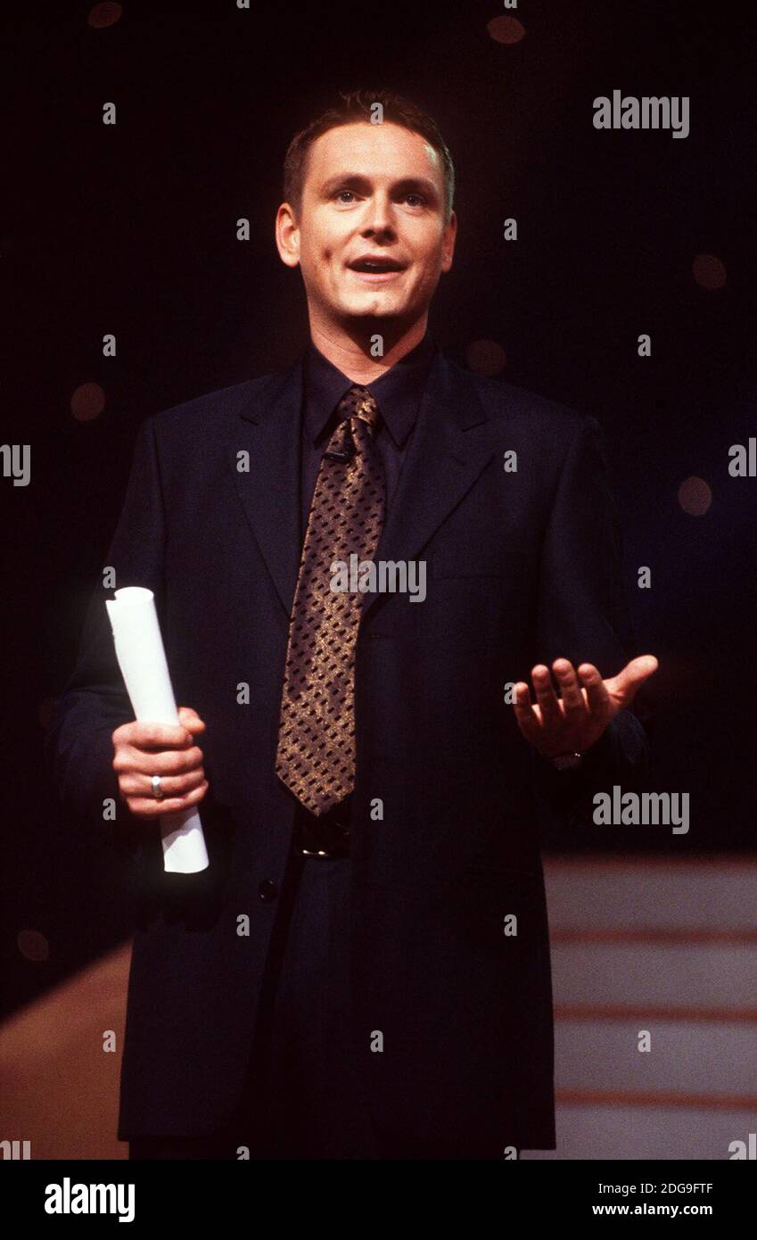Axel Bulthaupt, deutscher Fernsehmoderator, Deutschland, 1998. Axel