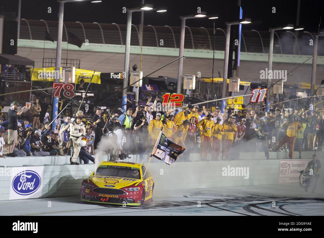 NASCAR: November 18 Ford 400 Stockfoto