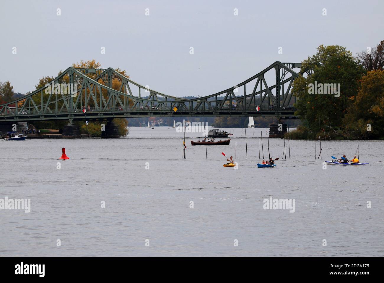 Glienicker Brücke, Potsdam (nur fuer redaktionelle Verwendung. Keine Werbung. Referenzdatenbank: http://www.360-berlin.de. © Jens Knappe. Bildquellen Stockfoto