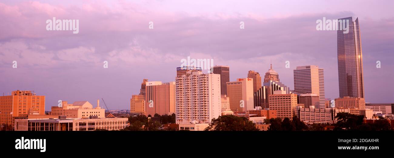 Downtown Skyline, Oklahoma City, Oklahoma, USA Stockfoto