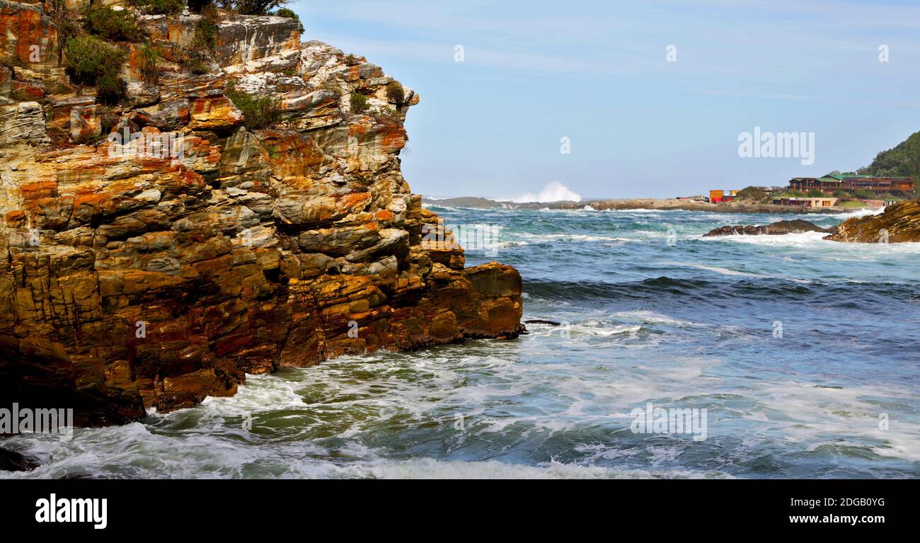 In Südafrika Himmel Ozean Reservieren Stockfoto