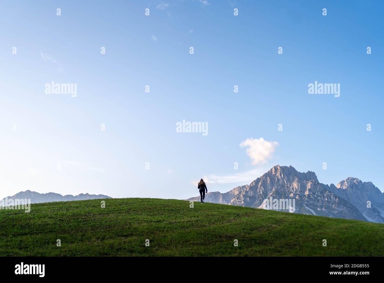 Alpine Peaks Stockfoto