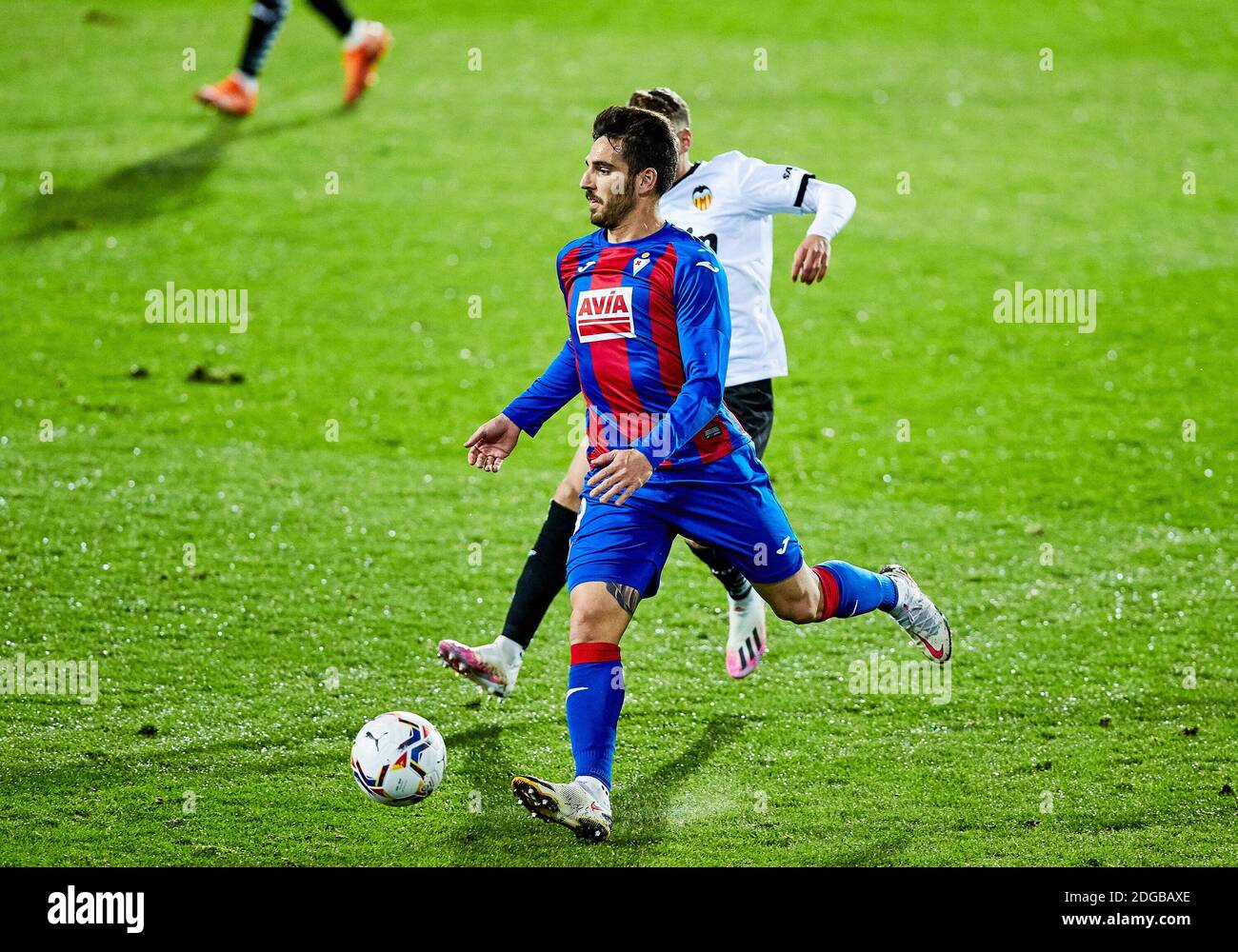 Pedro Bigas von SD Eibar während der spanischen Meisterschaft La Liga Fußballspiel zwischen SD Eibar und Valencia CF am 7. Dezember 2020 im Ipurua Stadion in Eibar, Spanien - Foto Inigo Larreina / Spanien DPPI / DPPI / LM Stockfoto