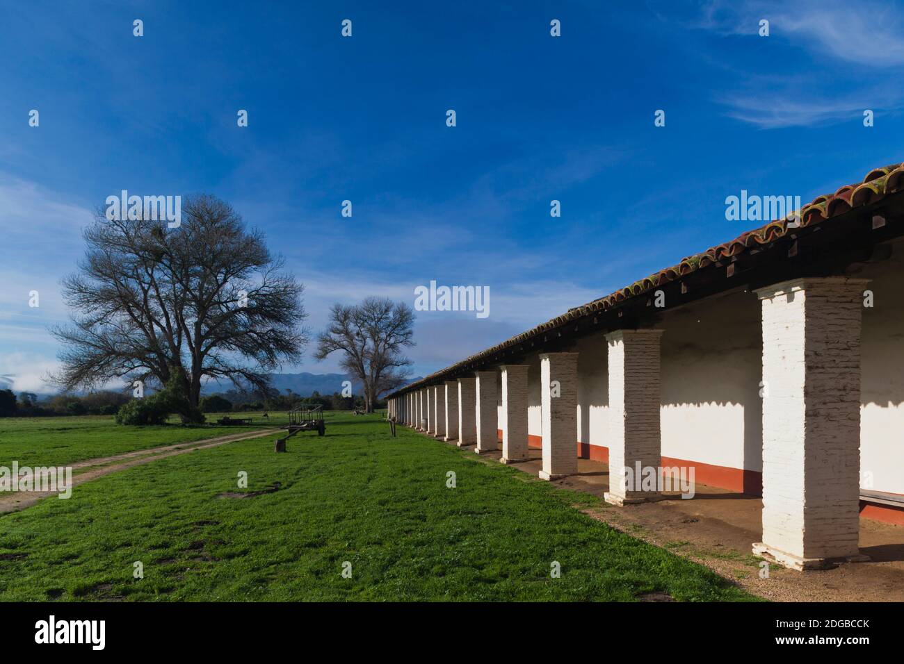 La Purisima Mission State Historic Park, Lompoc, Kalifornien, USA Stockfoto